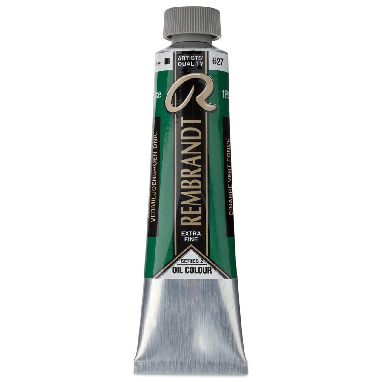 Rembrandt Artists' Oil Color - Cinnabar Green Deep, 40 ml tube